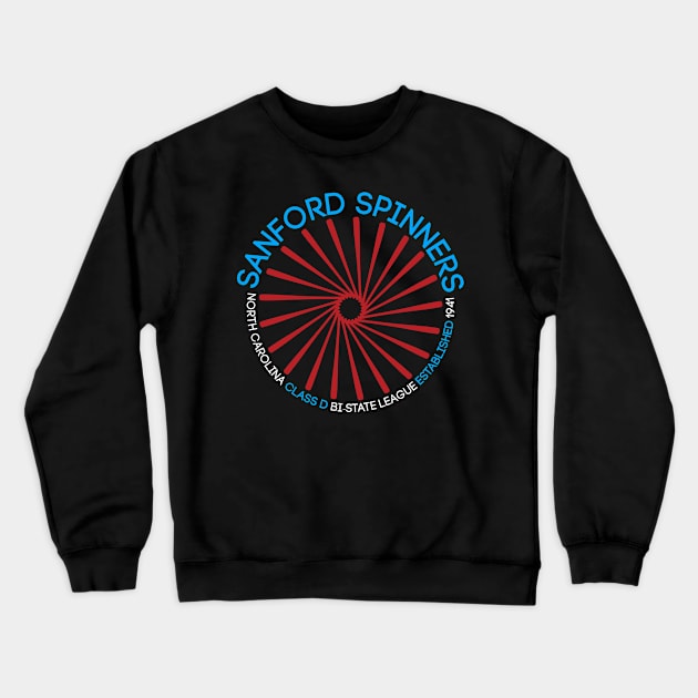 Sanford Spinners Crewneck Sweatshirt by MindsparkCreative